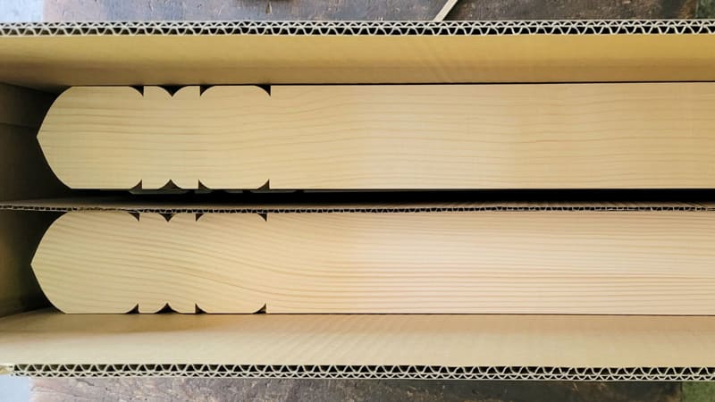 取り出しやすい梱包