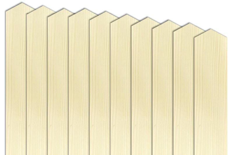 神式塔婆5尺(1496mm)×2寸5分(75mm)×9mm等級B（50本入）