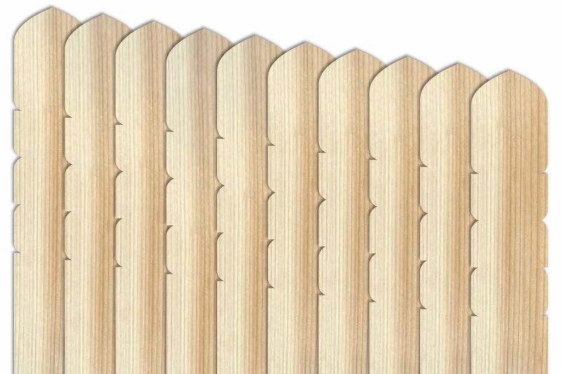 東京多摩産杉塔婆2尺5寸(757mm)×2寸4分(73mm)×9mm（50本入）