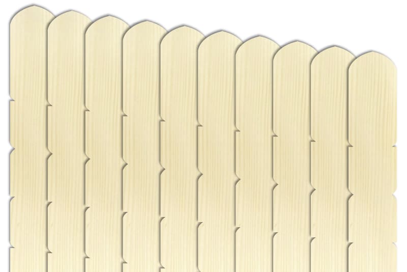 ECO卒塔婆5尺(1496mm)×2寸5分(75mm)×9mm等級B(50本入）