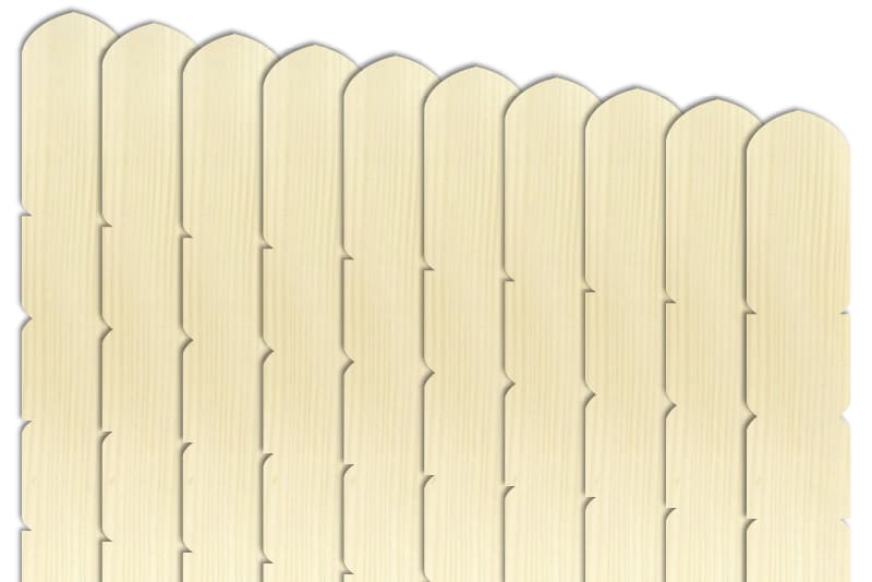 ECO卒塔婆6尺(1796mm)×2寸5分(75mm)×9mm等級B(50本入）