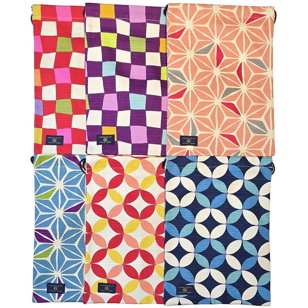専用★ハンドメイド✳︎縦長巾着　テラゾー柄　縄跳び袋や母子手帳入れ、通帳入れにも♪ 国産御朱印帳巾着袋 ハイカラシリーズ | 卒塔婆通販「卒塔婆屋さん」